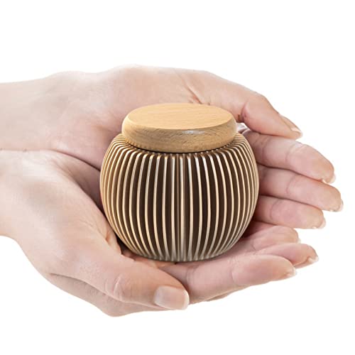 Kleine Urne für menschliche Asche, handgearbeitete Urne,schöne kleine Andenken,Urne,Mini-Urne